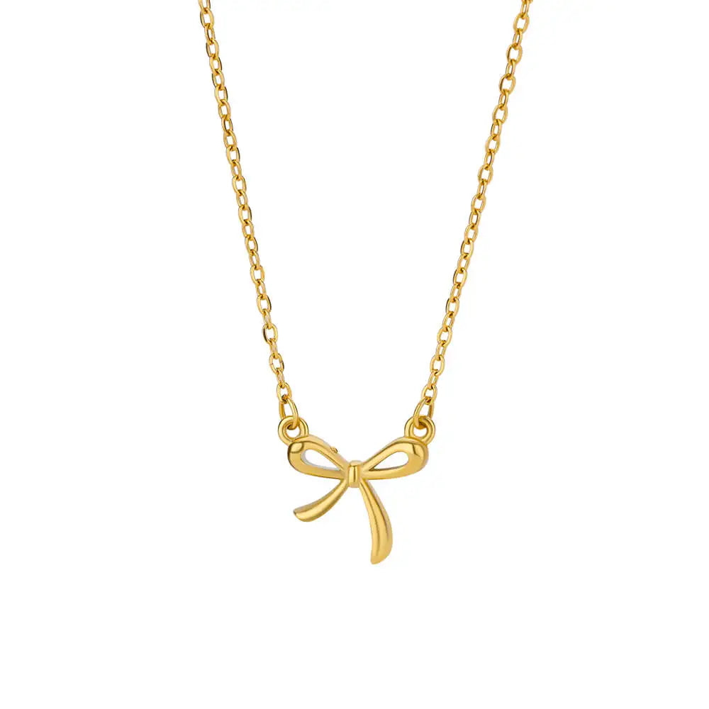 Lucky Bow Collar Necklace