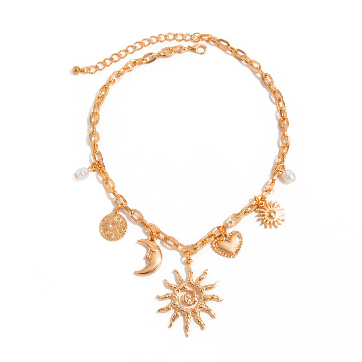 Sun & Moon Romance Pendant