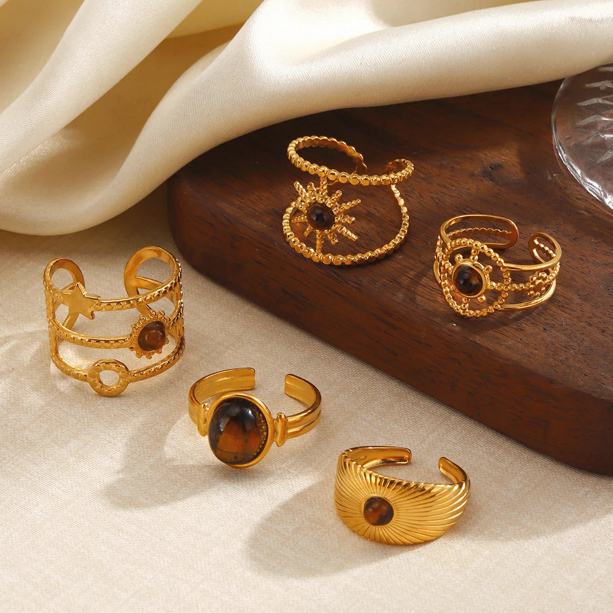 SolarPride Inlaid Ring