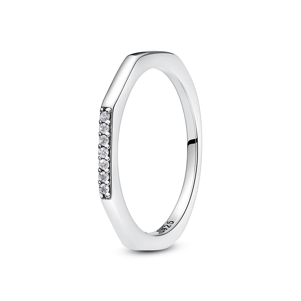 Crown of Love Crystal Ring  925