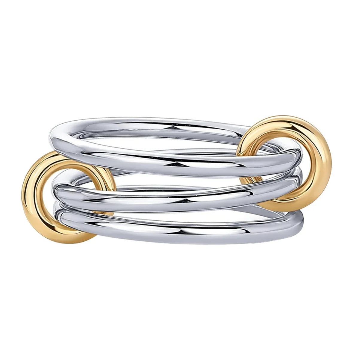 TwinGlow Layered Ring