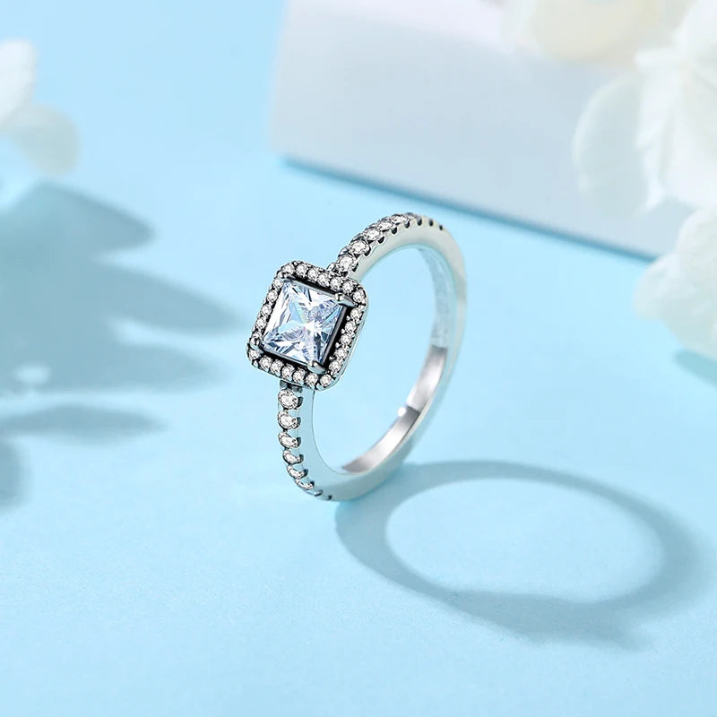 Crown of Love Crystal Ring  925