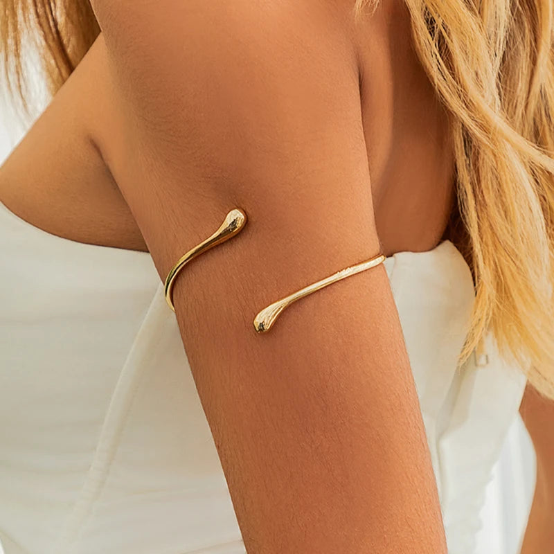 Crystal Wave Arm Cuff