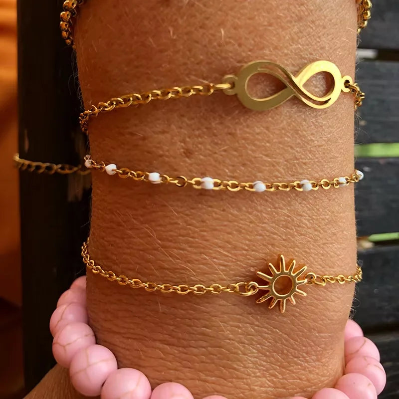 Solar Bloom Sun Bracelet & Anklet