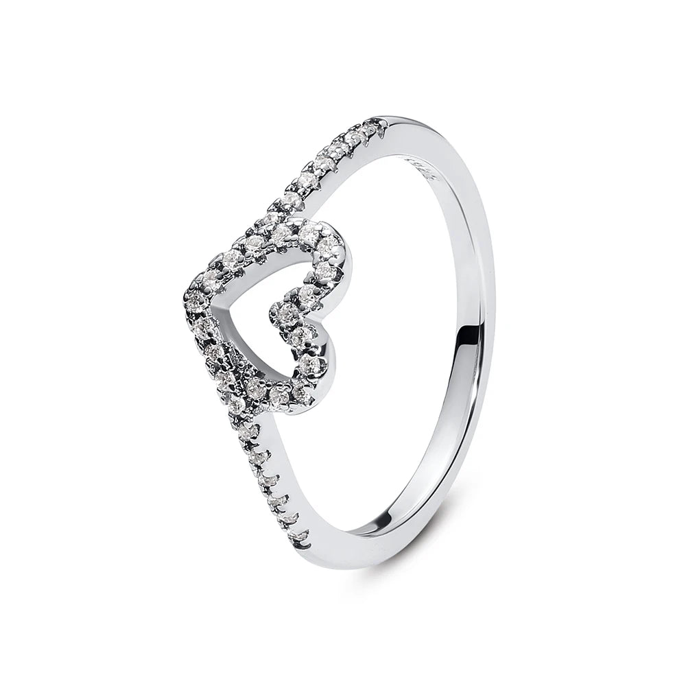 Crown of Love Crystal Ring  925