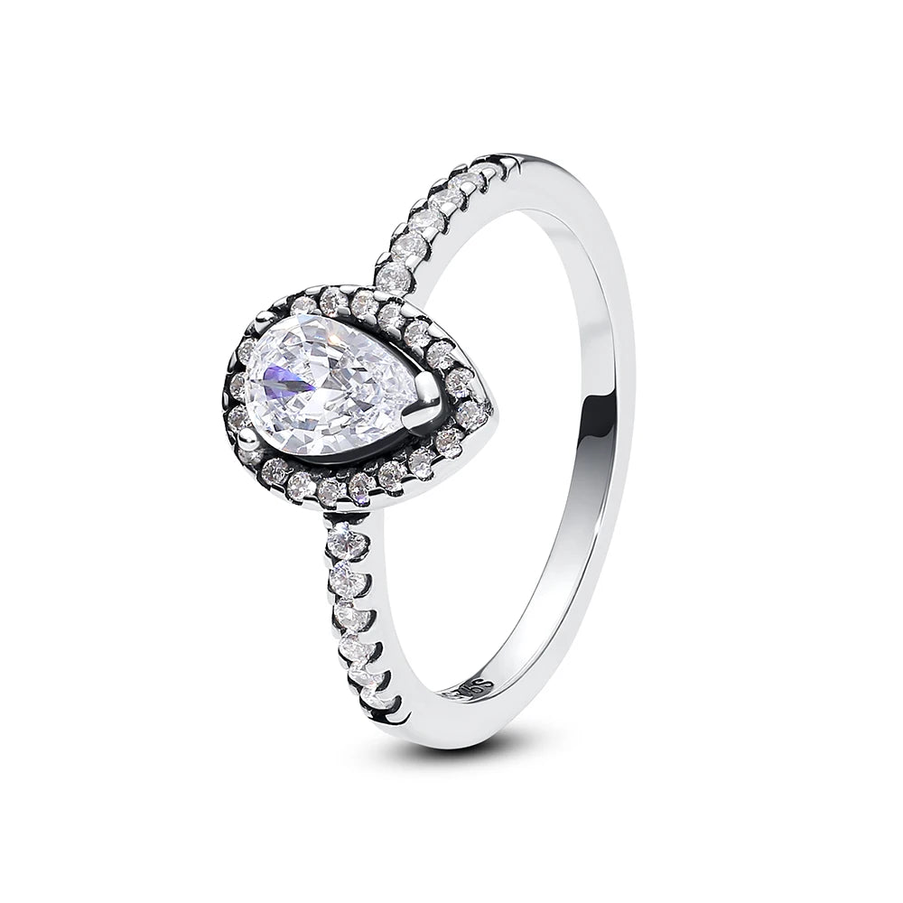Crown of Love Crystal Ring  925