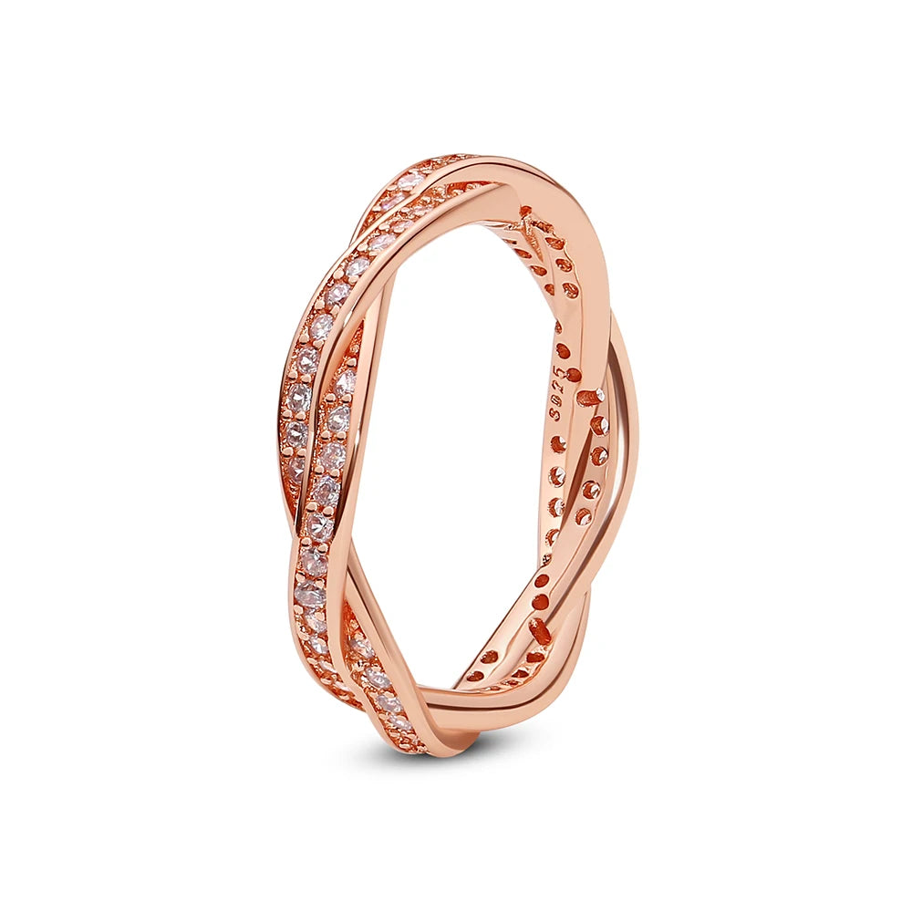 Crown of Love Crystal Ring  925