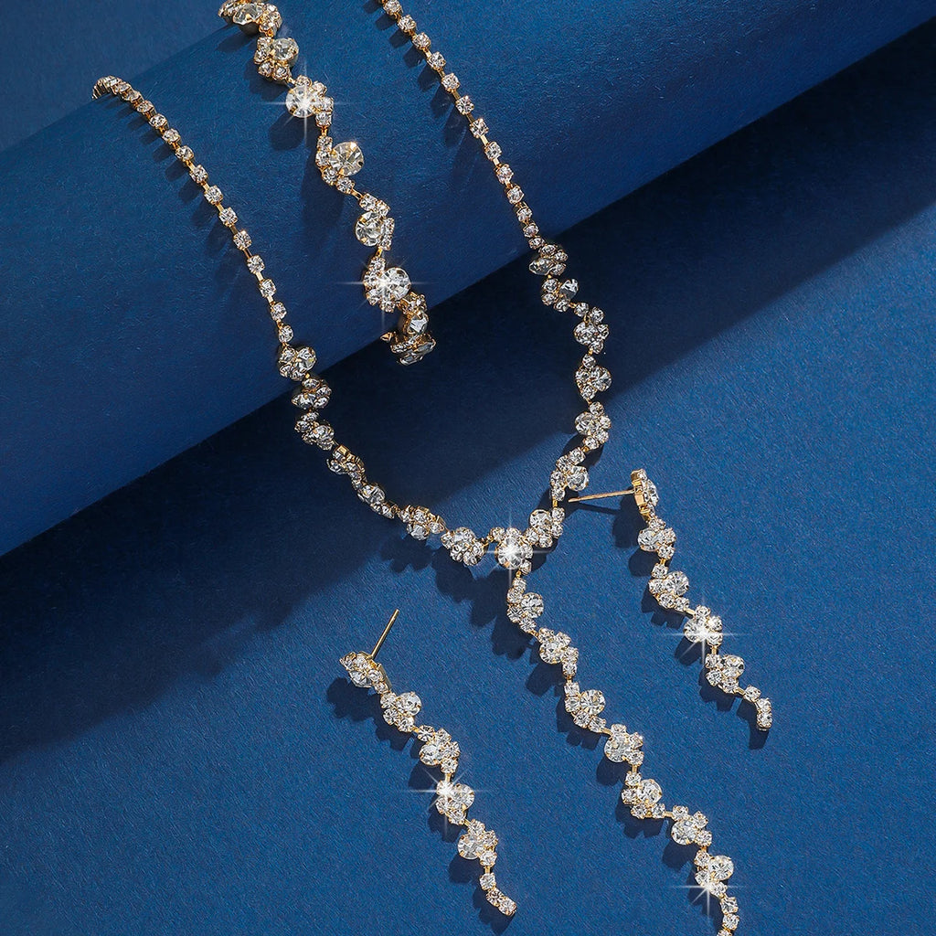 Blossom Elegance 4-Piece Jewelry Set