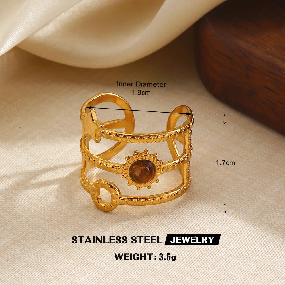 SolarPride Inlaid Ring