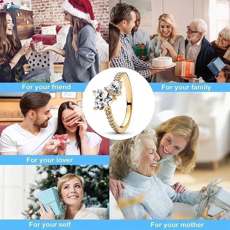 Royal Heart Sterling Silver Ring