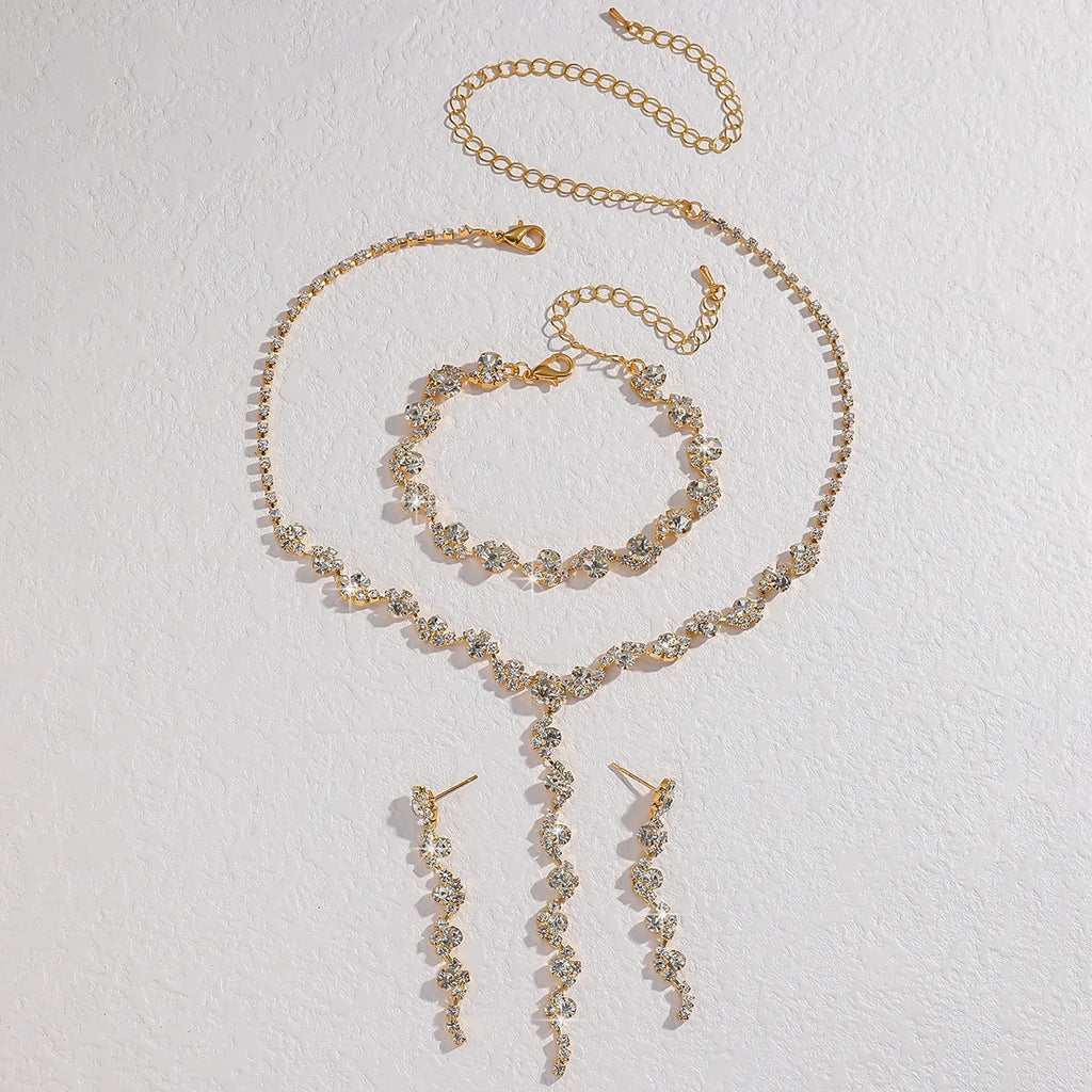 Blossom Elegance 4-Piece Jewelry Set