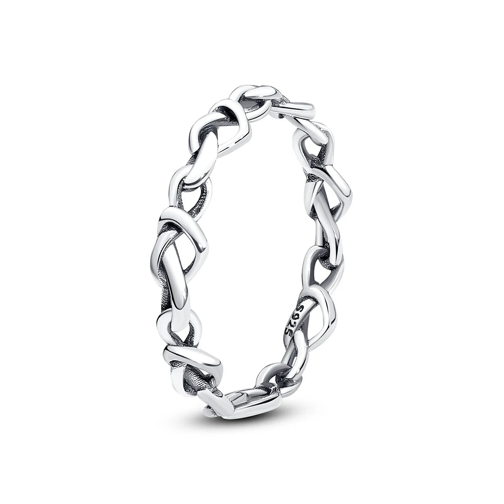 Crown of Love Crystal Ring  925