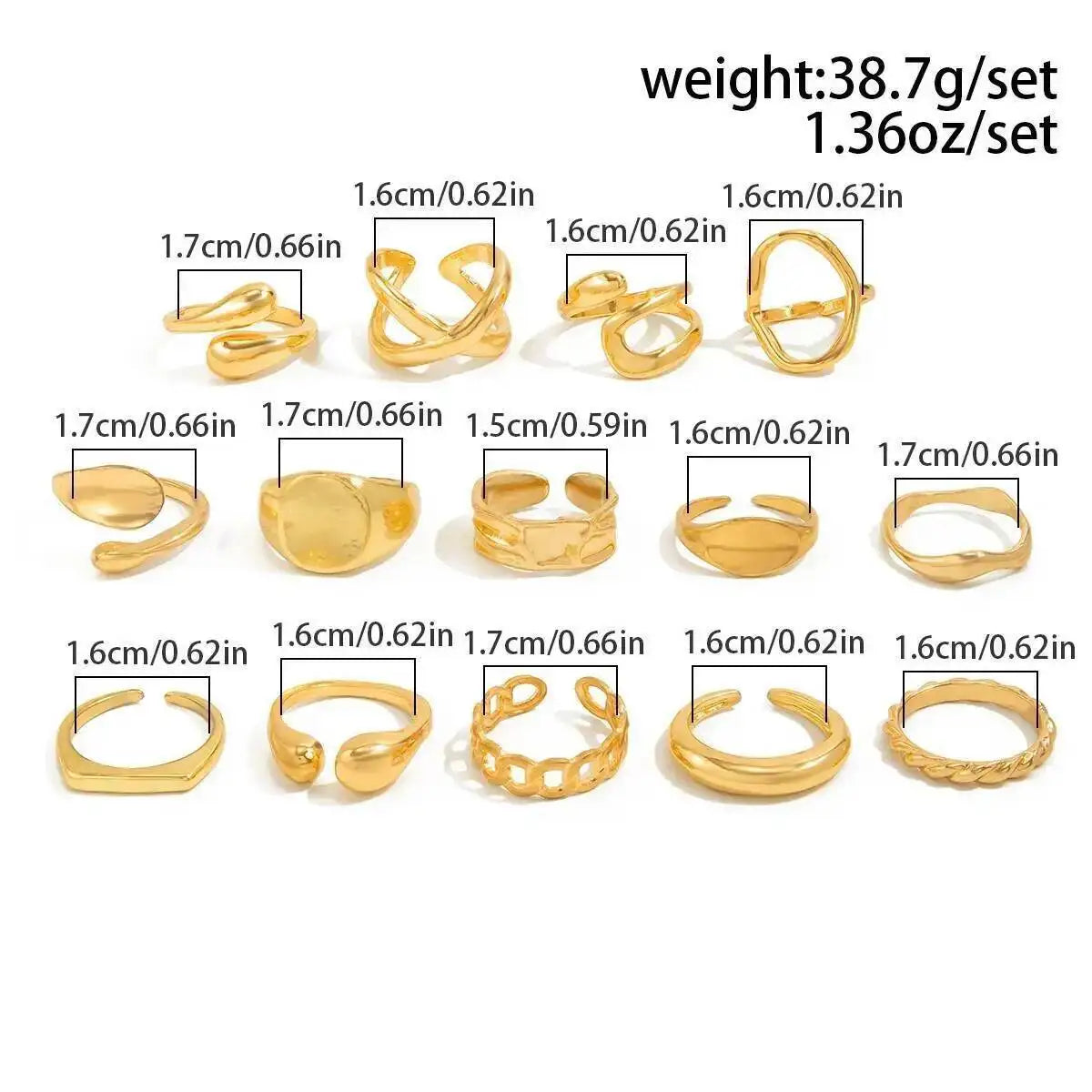 Hip Hop Statement Knuckle Rings