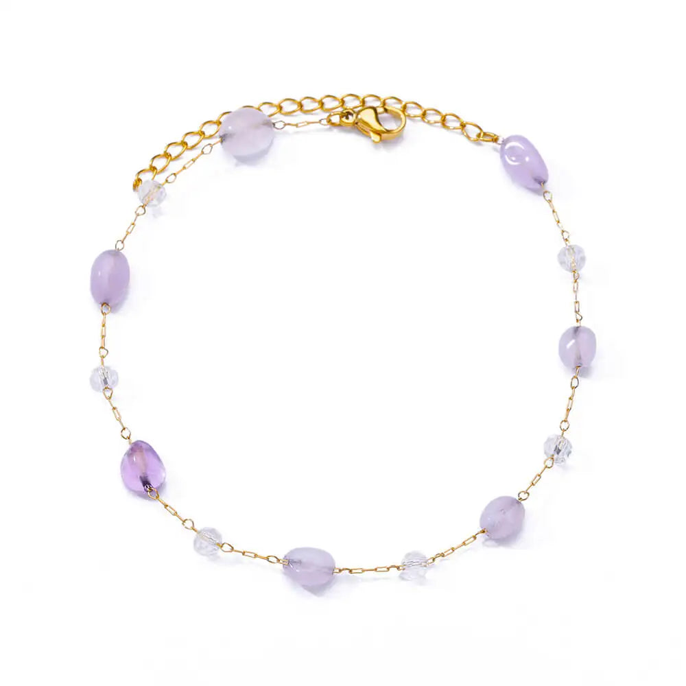 Floral Radiance Gold Bracelet
