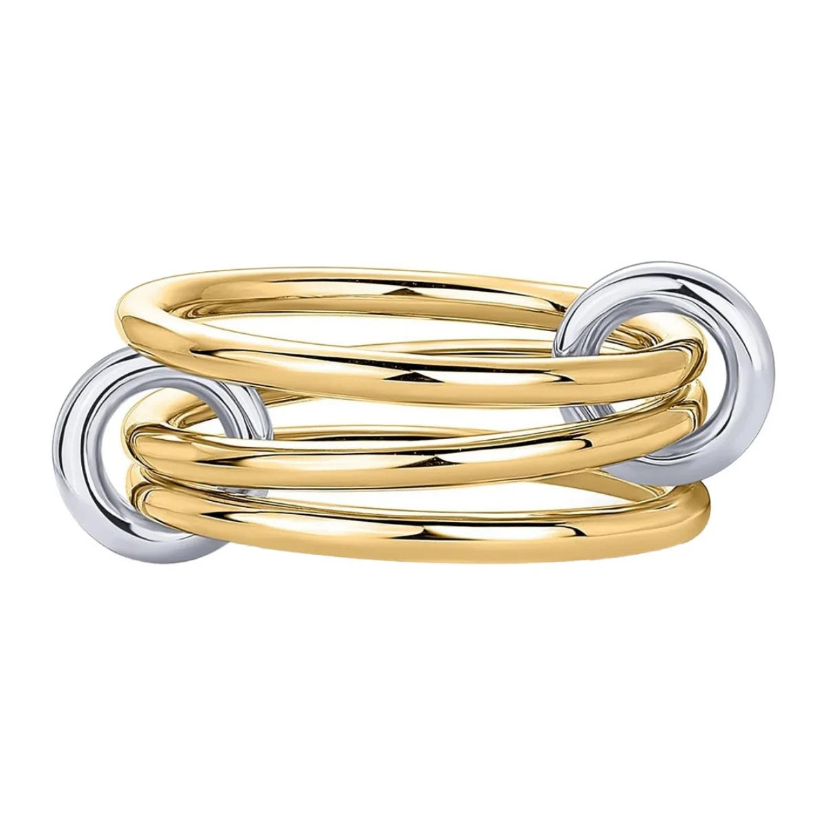 TwinGlow Layered Ring
